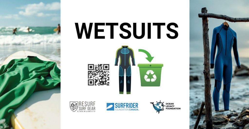 we now accept wetsuits at ocean plastic depots