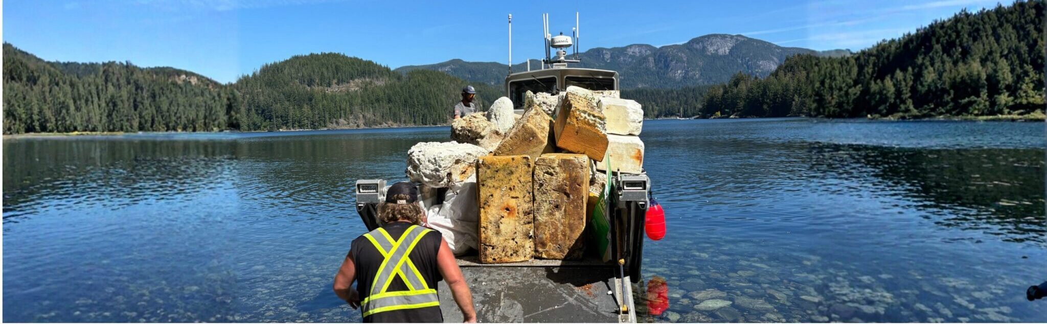 Dock Foam Collection Project by Ocean Plastic Depot from Ocean Legacy